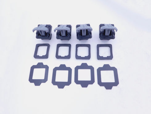 Honda Rear Bed Rails Black 2021-2022 Pioneer 520 Genuine OEM NEW 0SB18-HL5-A00